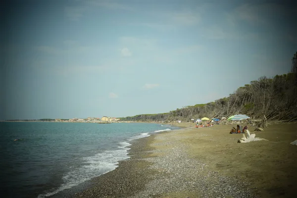 Marina Cecina Malemma トスカーナ州 イタリア ヨーロッパのビーチと海 — ストック写真