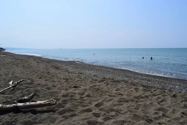 Praia Mar Marina Cecina Maremma Toscana Itália Europa — Fotografia de Stock