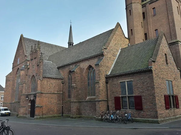 荷兰美丽的城市Ede Wageningen拥有一个重要的大学校园 — 图库照片