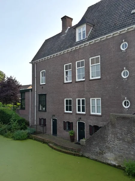 Kilátás Ede Wageningen Gyönyörű Város Hollandiában Egy Fontos Egyetemi Campus — Stock Fotó