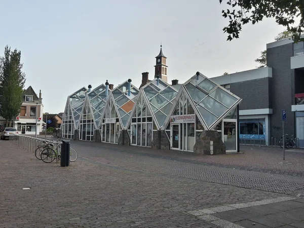 Utsikt Över Ede Wageningen Vacker Stad Nederländerna Med Ett Viktigt — Stockfoto