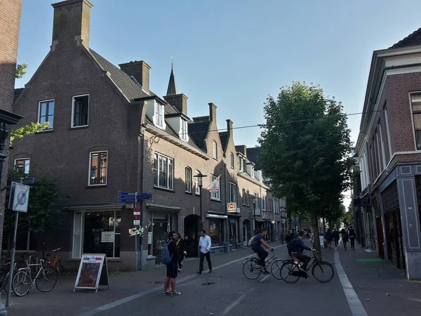 Blick Auf Ede Wageningen Schöne Stadt Den Niederlanden Mit Bedeutendem — Stockfoto