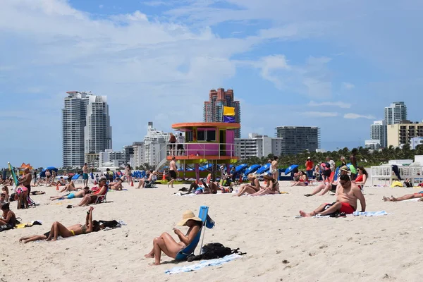 Miami Beach Estados Unidos Estados Unidos América — Foto de Stock