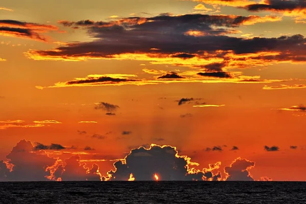 バルト海の夕日 — ストック写真