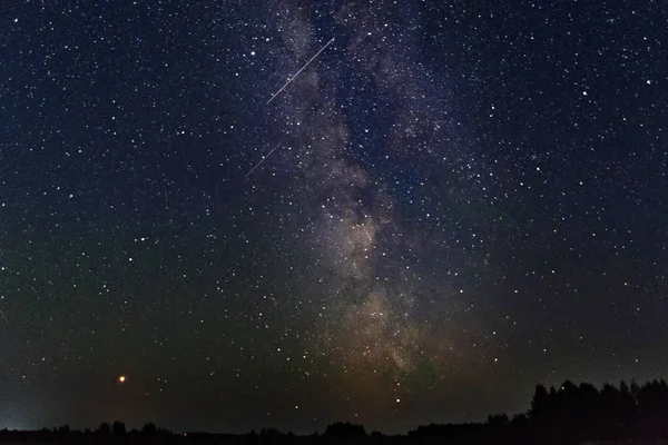 Deze Verbazingwekkende Starfall Perseïden — Stockfoto
