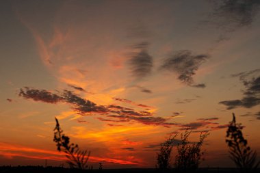 Bu renkli yaz gün batımı