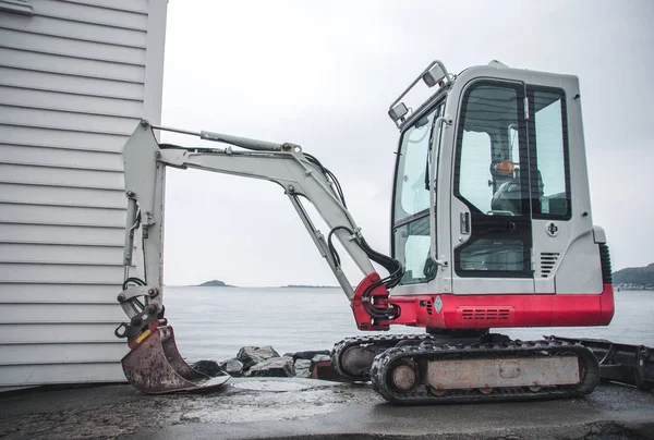 Small digger Alesund, Norway