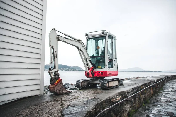 Small digger Alesund, Norway