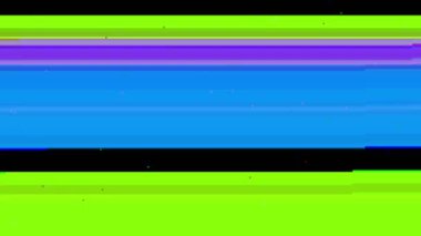 Soyut hızlı Renk Bozukluğu parazit ekran paraziti statik televizyon. Çizgili arka plan. Dijital seğirme. Hata Videosu Hasarı. Teknik bir sorun. Kırık monitör ekranı. Grafik Kart Hatası