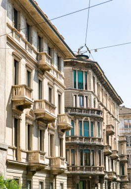 Milan 'da Aristide de Togni yoluyla. Tarihi Mimari.