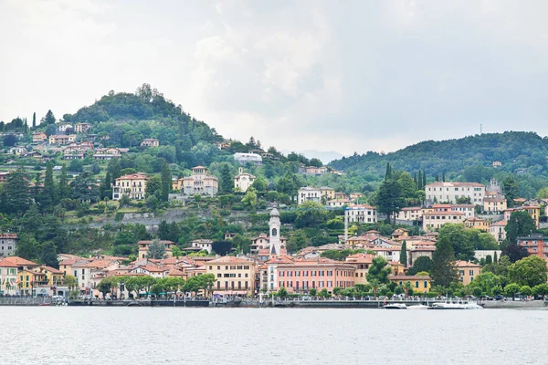 Menaggio Stadt Comer See Der Lombardei Italien Bewölkter Himmel — Stockfoto
