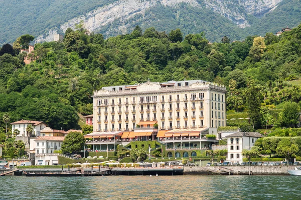 Tremezzo Italien Juli 2019 Grand Hotel Tremezzo Vom Comer See — Stockfoto