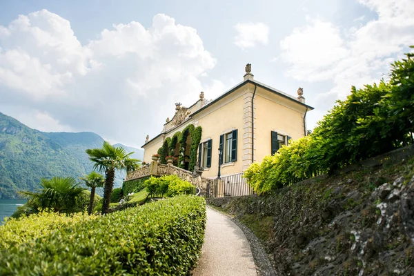 Villa Balbianello Comosjön Italien Juli 2019 Utanför Villa Del Balbianello — Stockfoto