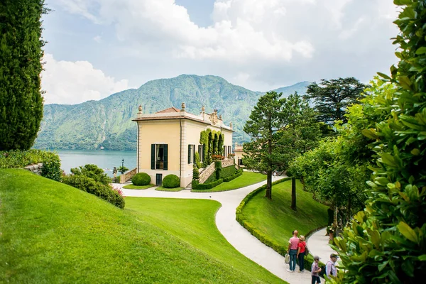 Villa Balbianello Comosjön Italien Juli 2019 Utanför Villa Del Balbianello — Stockfoto