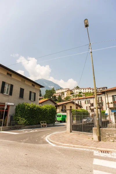 Menaggio Włochy Lipca 2019 Ulica Centrum Menaggio Nad Jeziorem Como — Zdjęcie stockowe