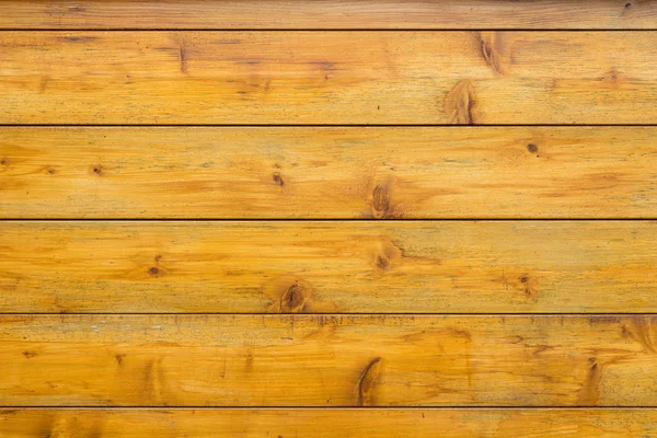 Fragment Wooden Wall Assembled Pine Boards Painted Yellow — Stock Photo, Image