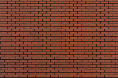 Tuğla beton yapılmış ve farklı renkler ve renk tonlarının boyalı