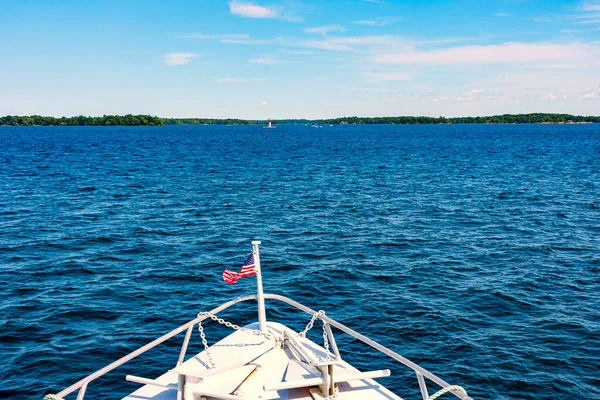 Amerikaanse Campagne Cruiseschip Zeilen Duizend Eilanden Excursie — Stockfoto