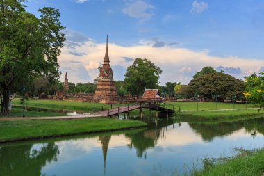 Ayutthaya Tarihi Parkı Eski pagoda, Tayland
