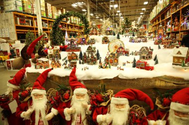 Yeni yıl adil Noel hediyeleri içinde belgili tanımlık çarşı