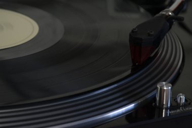 Vinil kayıt olmadan hedef ışık pikap iğnesi ile iplik