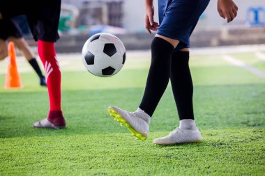 Çocuk futbol hokkabazlık ve denetim futbol topu