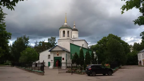 Eglise Saint Jean Evangéliste Pskov Russie — Photo