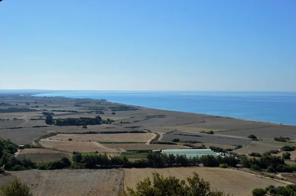 Campi Mare Sull Isola Cipro — Foto Stock