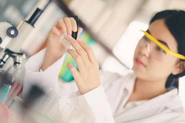 Young Scientists Doing Scientific Experiments — Stock Photo, Image