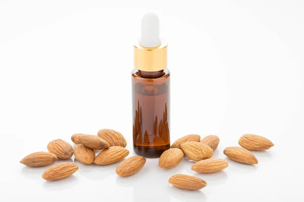 Almond Oil Cosmetic Essential Oil Beauty Treatment — Stock Photo, Image
