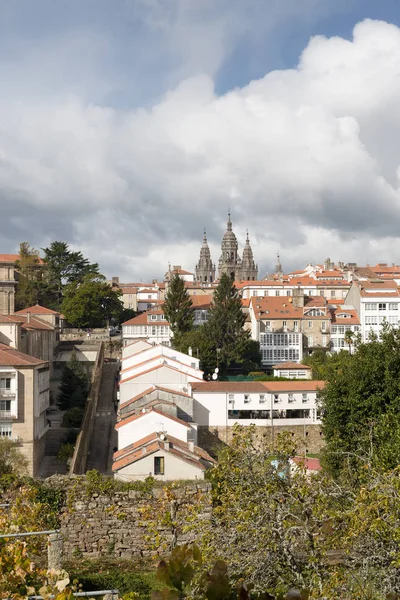 Gezicht Santiago Compostela Galicië Spanje — Stockfoto