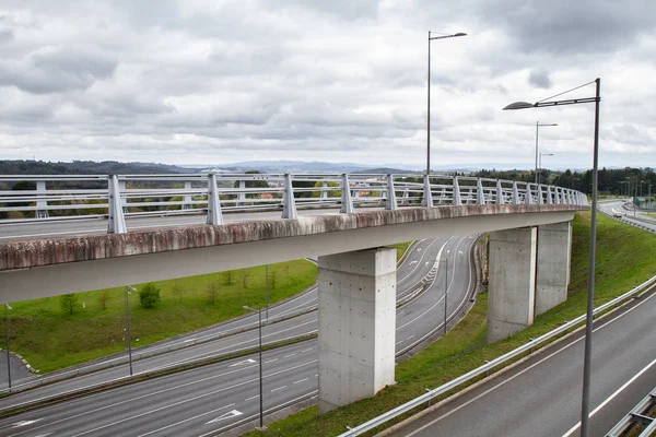 Concepto de infraestructura o ingeniería vial — Foto de Stock