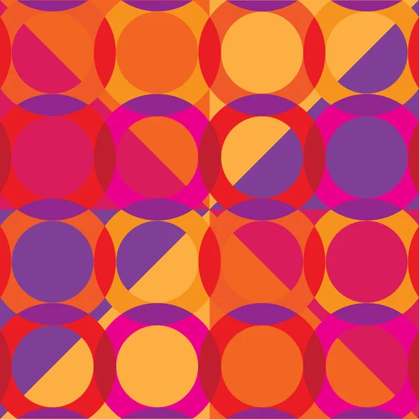 Sömlös mönster färgglada dekorativa grafiska mönster — Stock vektor