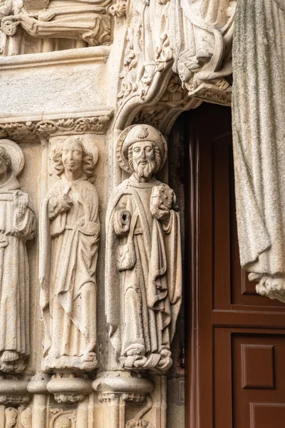 Escultura del Apóstol Santiago. Santiago de Compostela — Foto de Stock