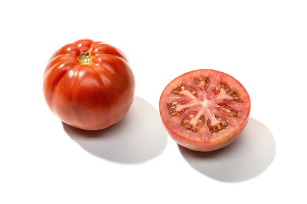 Fresh red tomato isolated — Stock Photo, Image