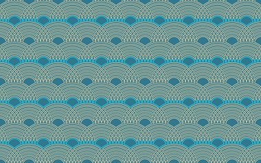 Kusursuz geometrik arka plan. Art deco Retro biçim vektör çizimi