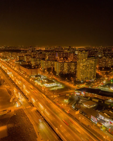Moscow Region, Kotelniki şehrin havadan görünümü / Rusya