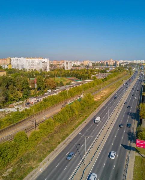 Kotelniki Moskova, Rusya yakın / havadan görünümü