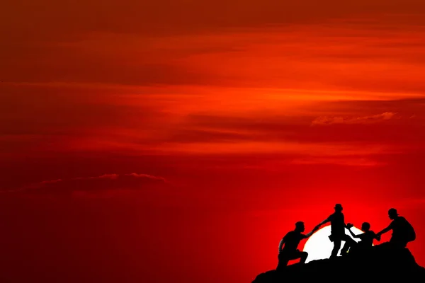 Colorido Cielo Dramático Con Nube Atardecer —  Fotos de Stock