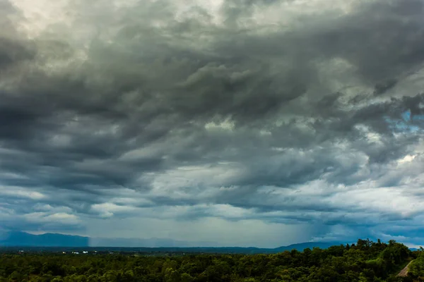 Thunder Storm Sky Rain Clouds — Stock Photo, Image