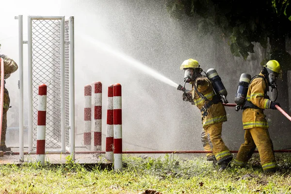 Fireman Fire — Stock Photo, Image