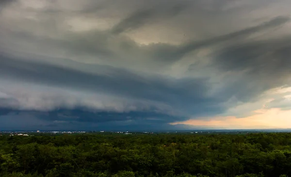 Orage Ciel Pluie Nuages — Photo