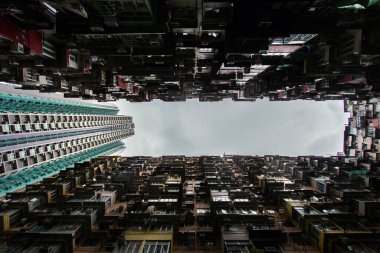 Hong Kong 'a git. Muhteşem bir bina.