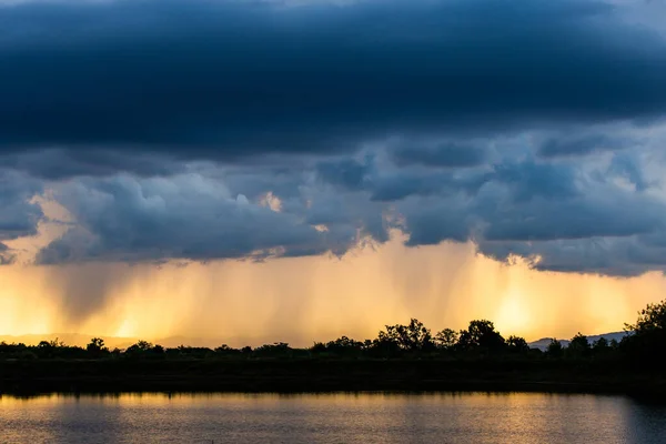 thunder storm sky Rain clouds