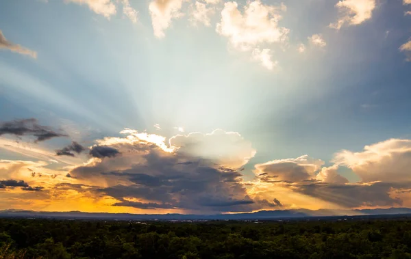 Onweersbui Hemel Regenwolken — Stockfoto