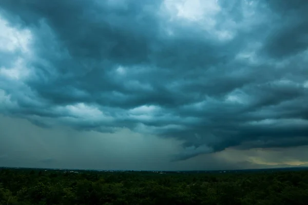 Gewitterhimmel Regenwolken — Stockfoto