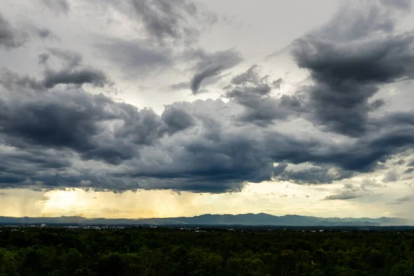 thunder storm sky Rain clouds