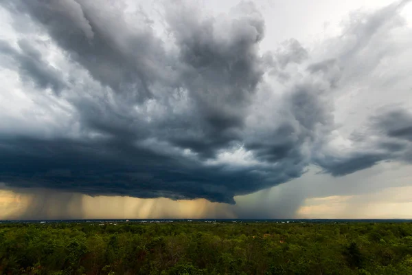 Temporale Cielo Nuvole Pioggia — Foto Stock