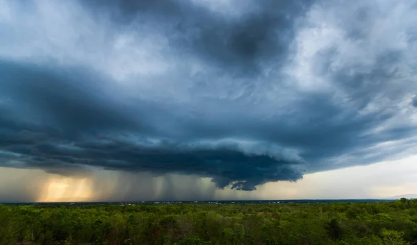 Orage Ciel Pluie Nuages — Photo