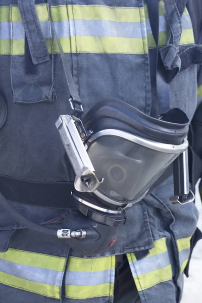 Equipo Entrenamiento Bomberos Estación Bomberos Uniforme Protección Utilizado Por Los — Foto de Stock